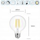 Żarówka Led filament 7W CCT Vintage Biała G95 ZigBee GL HUE TUYA