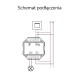 Przekaźnik dopuszkowy 1 obwód WiFi + RF2.4 Seria SD TUYA