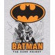 Batman pijama de verano de manga corta gris y negro para niño