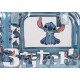 DISNEY Stitch Niebieski komplet kosmetyczek podróżnych na zamek, 3 szt.