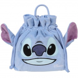 DISNEY Stitch Niebieska kosmetyczka ze sznurkiem ściągającym, kosmetyczka podróżna