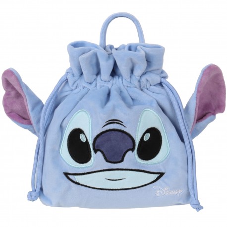 DISNEY Stitch Niebieska kosmetyczka ze sznurkiem ściągającym, kosmetyczka podróżna