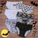 6x slips/slips BATMAN gris et blancs pour garçons, Oeko-Tex