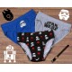 Unterhosen-Set Jungen grau, blau, schwarz STAR WARS