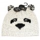 HIT!! Kremowa czapka - panda PRIMARK ATMOSPHERE