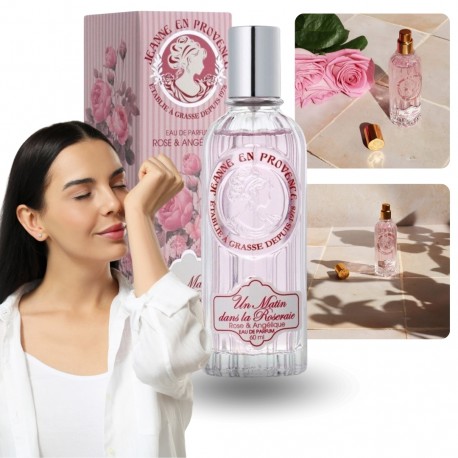 Jeanne en Provence - Un Matin Dans La Roseraie Świeża, kwiatowa woda perfumowana dla kobiet 60ml