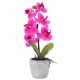 Sztuczny storczyk orchidea w doniczce, różowy 35 cm