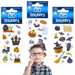 Set de pegatinas para niños, pegatinas de Halloween