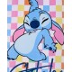 DISNEY Stitch Kolorowy ręcznik bawełniany, ręcznik dziecięcy 70x140 cm