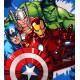 MARVEL Avengers Ręcznik bawełniany, ręcznik plażowy 70x140 cm OEKO-TEX