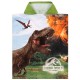 Jurassic World Dziecięcy ręcznik, poncho z kapturem dla chłopca 50x115 cm OEKO-TEX