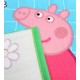 Peppa Pig Children&#039;s Towel, Hooded Poncho for Girls 55x110 cm OEKO-TEX