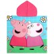 Peppa Pig Children&#039;s Towel, Hooded Poncho for Girls 55x110 cm OEKO-TEX