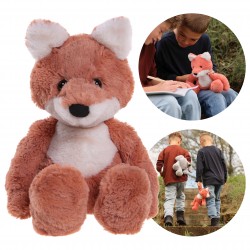 Charlie Bears Maskotka, lisek Fox, z serii Bear&Me, wyjątkowa przytulanka dla dzieci, 30 cm