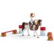 SLH42441 Schleich Horse Club - Zestaw do jazdy westernowej Hannah, figurki dla dzieci 5+