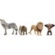 SLH42721 Schleich Wild Life -   Zestaw czterech dzikich zwierząt na start, figurka dla dzieci 3+