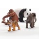 SLH427236 Schleich Wild Life - Zestaw czterech dzikich zwierząt na start, Azja, figurka dla dzieci 3+