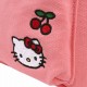 Hello Kitty Mochila escolar de tela rosa para mujer 29x26x14cm