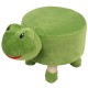 Grüner Frosch puff für Kinder 28x25cm