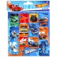 Hot Wheels Zestaw naklejek dla dzieci, naklejki auta