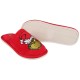 The Grinch Women&#039;s slippers, red, velour home shoes