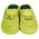 Grinch Damesslippers/thuisslippers, groen, harig